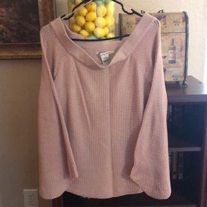 American Rag off the shoulder sweater